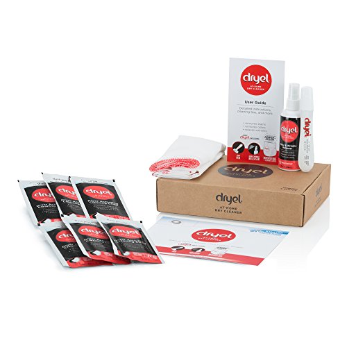dryel At-Home Dry Cleaner Starter Kit, Gentle Laundry Care for Special Fabrics and Dry-Clean-Only Clothes, 6 Loads